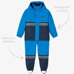 Mitty James Coats & Jackets|Coats & Jackets*Blue Waterproof Raincoat & Salopettes