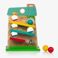 Vilac Gifts*Blue Wooden House Activity Toy Set (35cm)