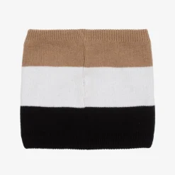 BOSS Scarves|Scarves*Boys Beige & Black Knitted Snood