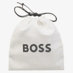 BOSS Clothing Accessories*Boys Beige & Black Woven Belt