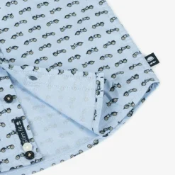 Boboli Outfit Sets*Boys Beige & Blue Needlecord Trouser Set