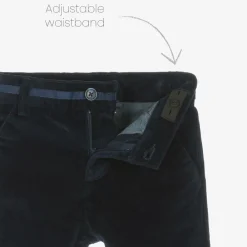 Boboli Outfit Sets*Boys Beige & Blue Needlecord Trouser Set