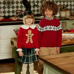 Dr. Kid Tops*Boys Beige Check Cotton Shirt