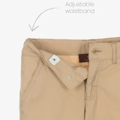 AIGNER Shorts*Boys Beige Cotton Cargo Shorts