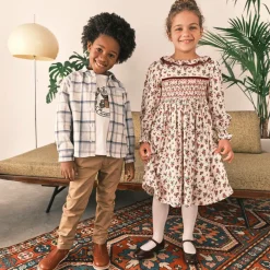 BOSS Trousers*Boys Beige Cotton Chino Trousers