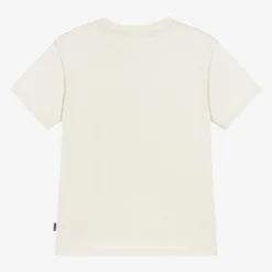 Molo Tops*Boys Beige Cotton Out There T-Shirt