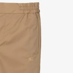 Burberry Trousers*Boys Beige Cotton Twill EKD Trousers