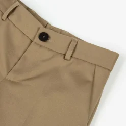 Versace Trousers*Boys Beige Gabardine Trousers