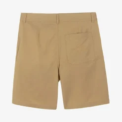 Burberry Shorts*Boys Beige Twill Shorts