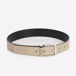 Emporio Armani Clothing Accessories*Boys Black & Beige Reversible Belt