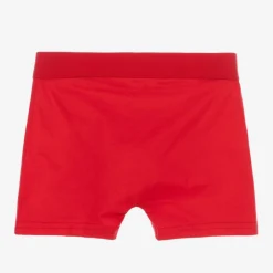 HUGO Underwear*Boys Black & Red Cotton Boxer Shorts (2 Pack)