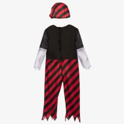 Dress Up by Design Costumes*Boys Black & Red Pirate Costume