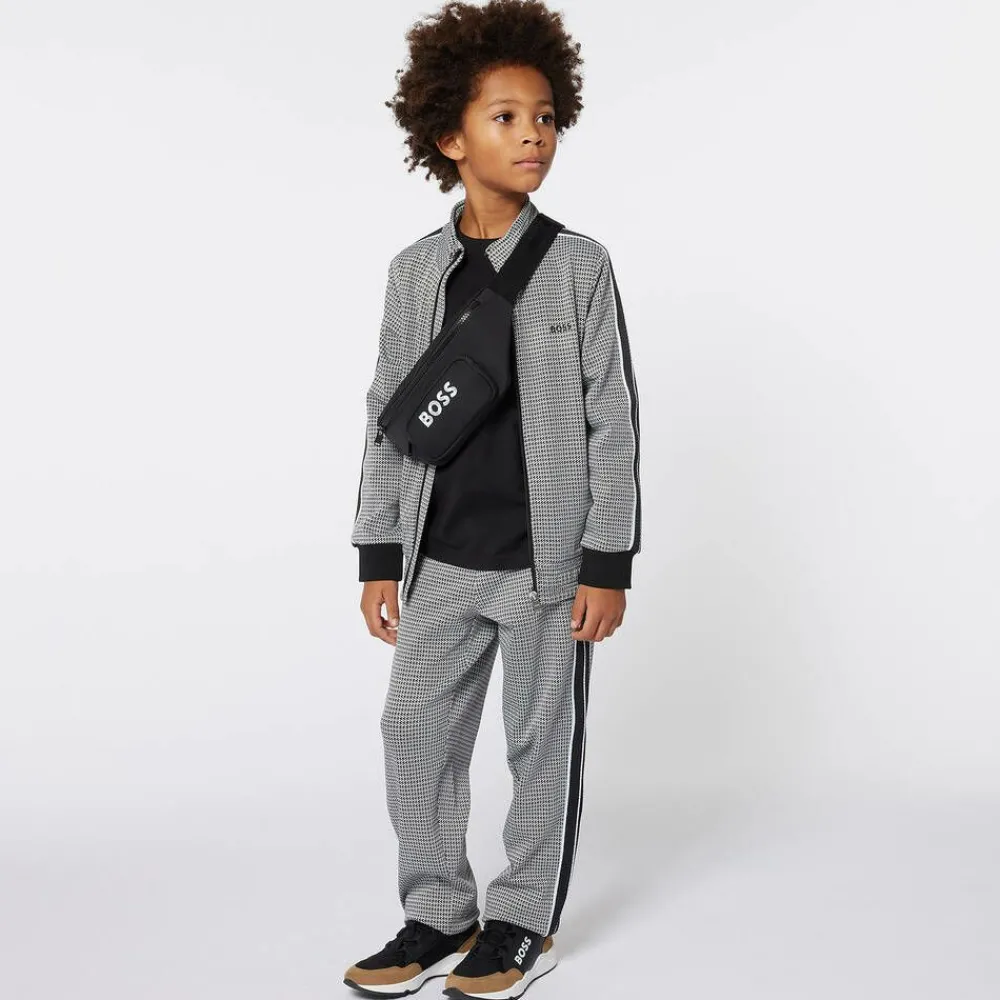 BOSS Bags*Boys Black Belt Bag (27cm)