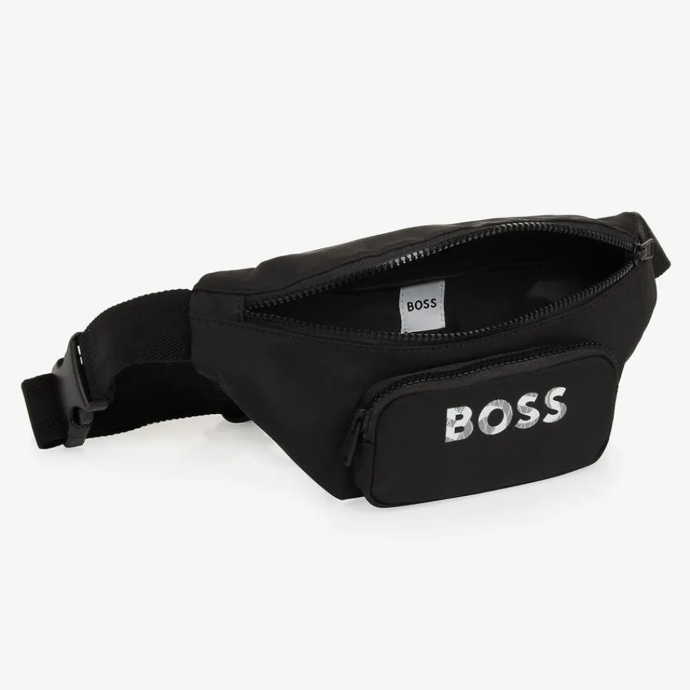 BOSS Bags*Boys Black Belt Bag (27cm)