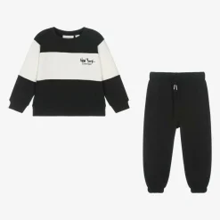 Calvin Klein Tracksuits*Boys Black Colourblock Tracksuit
