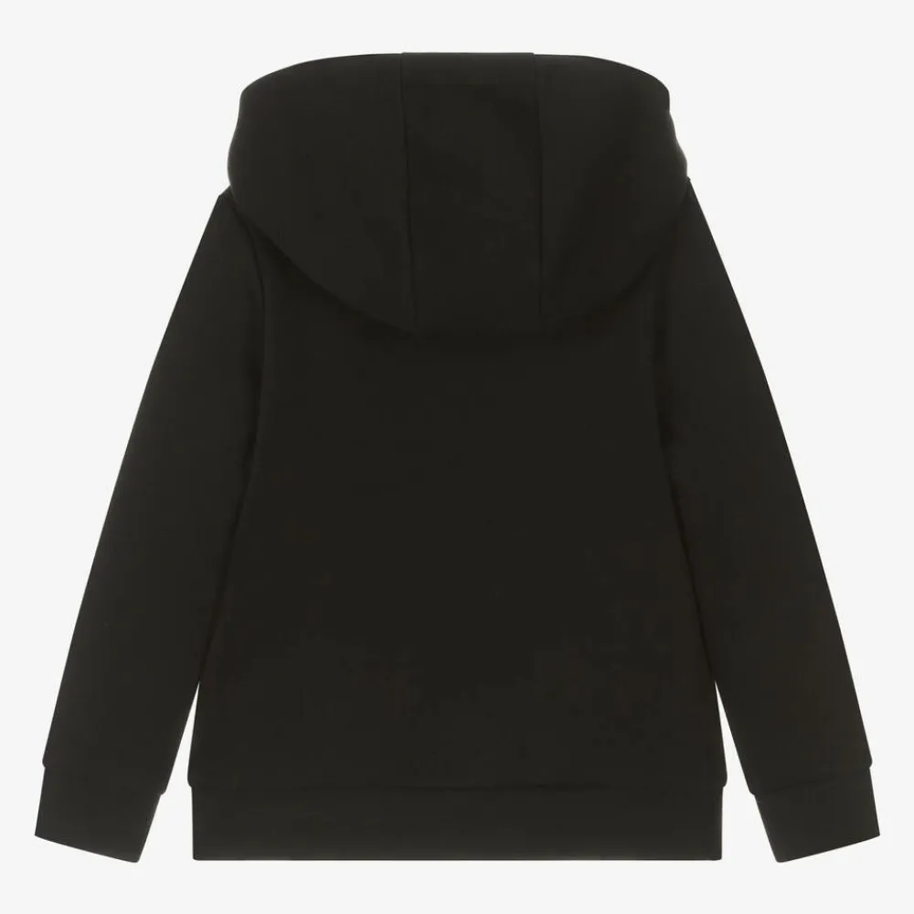 BOSS Tops*Boys Black Cotton Hoodie