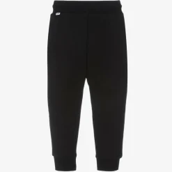 BOSS Trousers*Boys Black Cotton Joggers