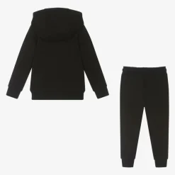 BOSS Tracksuits*Boys Black Cotton Tracksuit