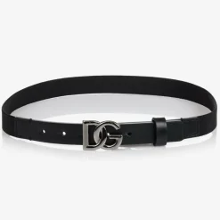 Dolce amp; Gabbana Clothing Accessories*Boys Black DG Belt