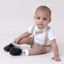 Early Days Traditional Shoes|First Walkers*Boys Black First Walker Shoes