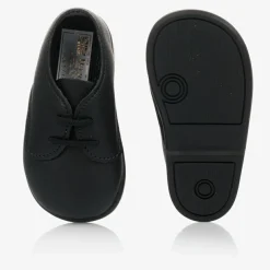 Early Days First Walkers|First Walkers*Boys Black First Walker Shoes