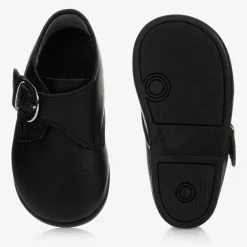 Early Days First Walkers|First Walkers*Boys Black First-Walker Shoes