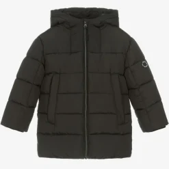 Mayoral Coats & Jackets*Boys Black Hooded Puffer Coat