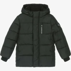 Calvin Klein Coats & Jackets*Boys Black Hooded Puffer Jacket