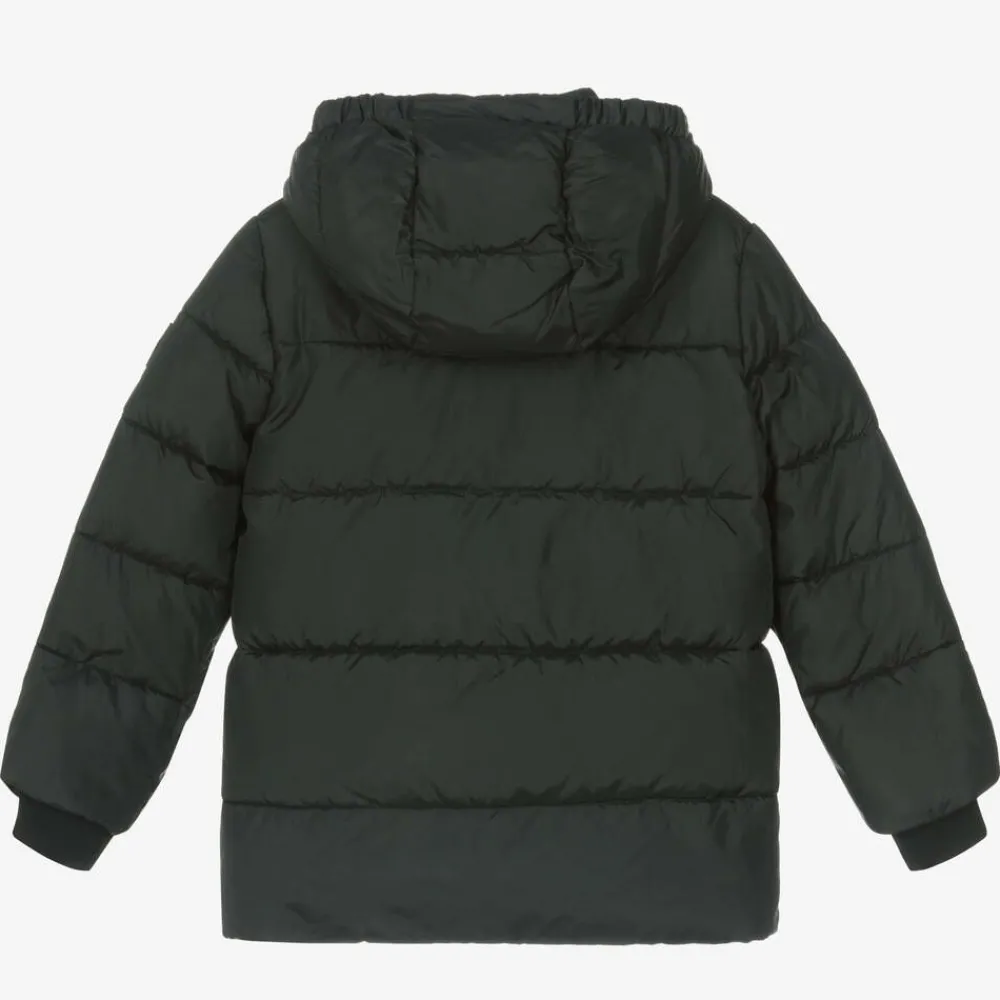 Calvin Klein Coats & Jackets*Boys Black Hooded Puffer Jacket