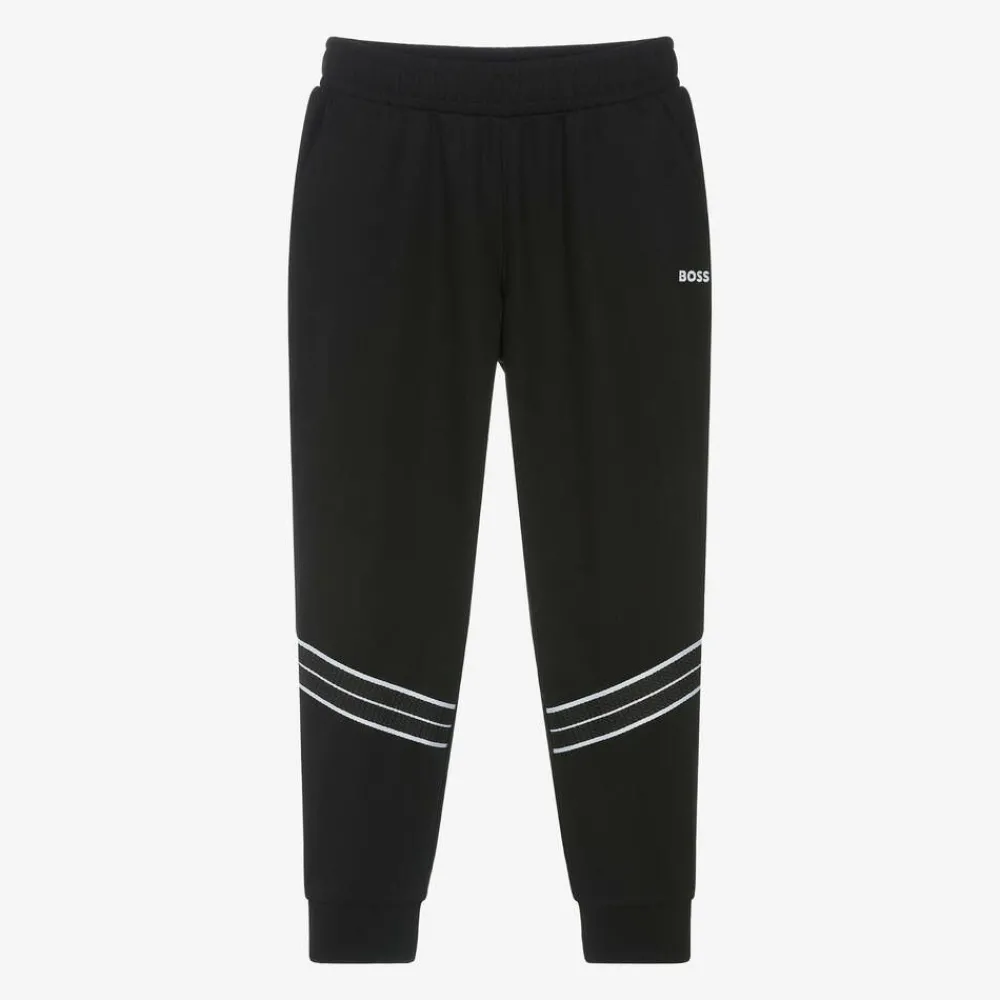BOSS Activewear*Boys Black Jersey Joggers