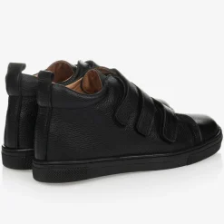 Childrens Classics School Shoes|Boots*Boys Black Leather Ankle Boots