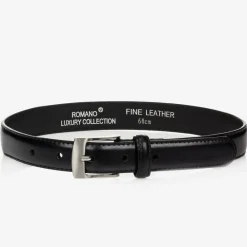 Romano Clothing Accessories*Boys Black Leather Belt