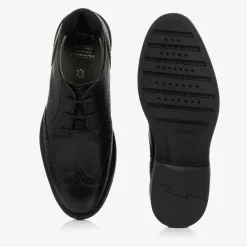 Geox School Shoes|Brogues*Boys Black Leather Brogues