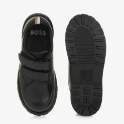 BOSS School Shoes|Brogues*Boys Black Leather Shoes