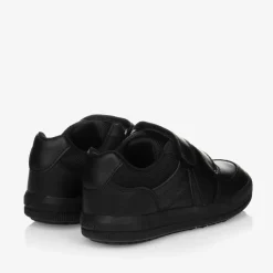 Geox Trainers|School Shoes*Boys Black Leather Trainers