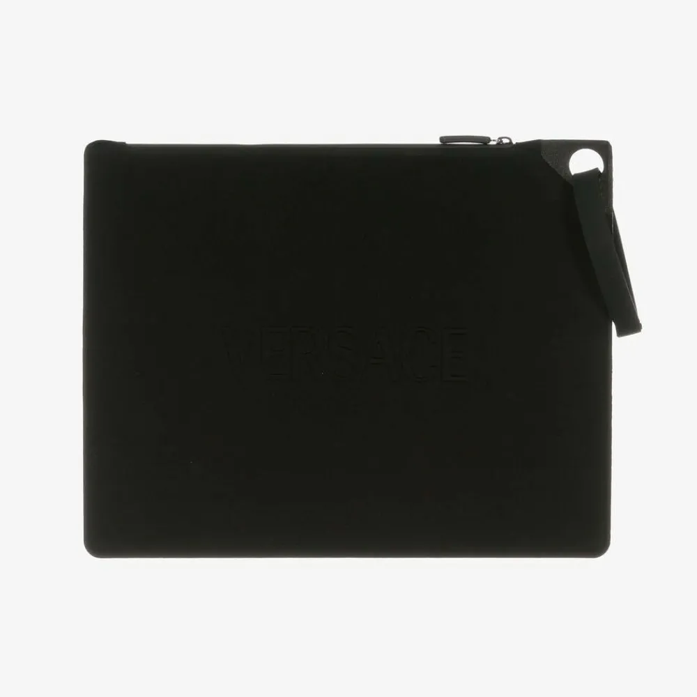 Versace Swimwear*Boys Black Medusa Swim Shorts