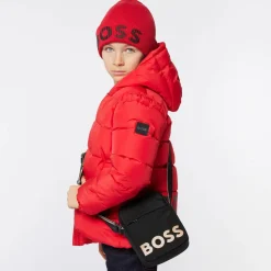 BOSS Bags*Boys Black Messenger Bag (19cm)