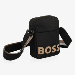 BOSS Bags*Boys Black Messenger Bag (19cm)