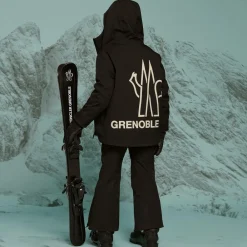 Moncler Enfant Snowwear*Boys Black Moriond Ski Jacket