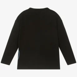 Timberland Tops*Boys Black Organic Cotton Top