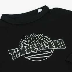 Timberland Tops*Boys Black Organic Cotton Top