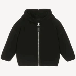 Calvin Klein Tops*Boys Black Reversible Fleece Zip-Up Hoodie