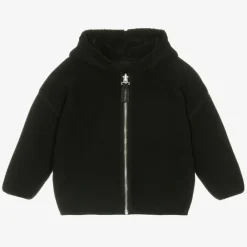Calvin Klein Tops*Boys Black Reversible Fleece Zip-Up Hoodie