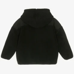 Calvin Klein Tops*Boys Black Reversible Fleece Zip-Up Hoodie