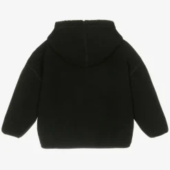 Calvin Klein Tops*Boys Black Reversible Fleece Zip-Up Hoodie