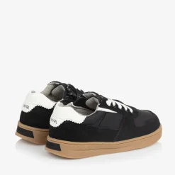 Mayoral Trainers*Boys Black Suede Leather Trainers