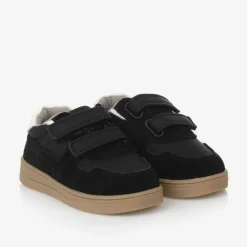 Mayoral Trainers*Boys Black Suede Leather Trainers