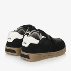 Mayoral Trainers*Boys Black Suede Leather Trainers