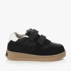 Mayoral Trainers*Boys Black Suede Leather Trainers