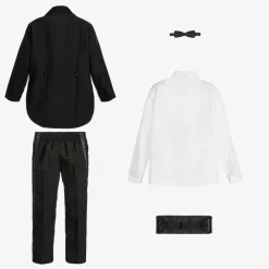 Romano Suits*Boys Black Tuxedo Suit